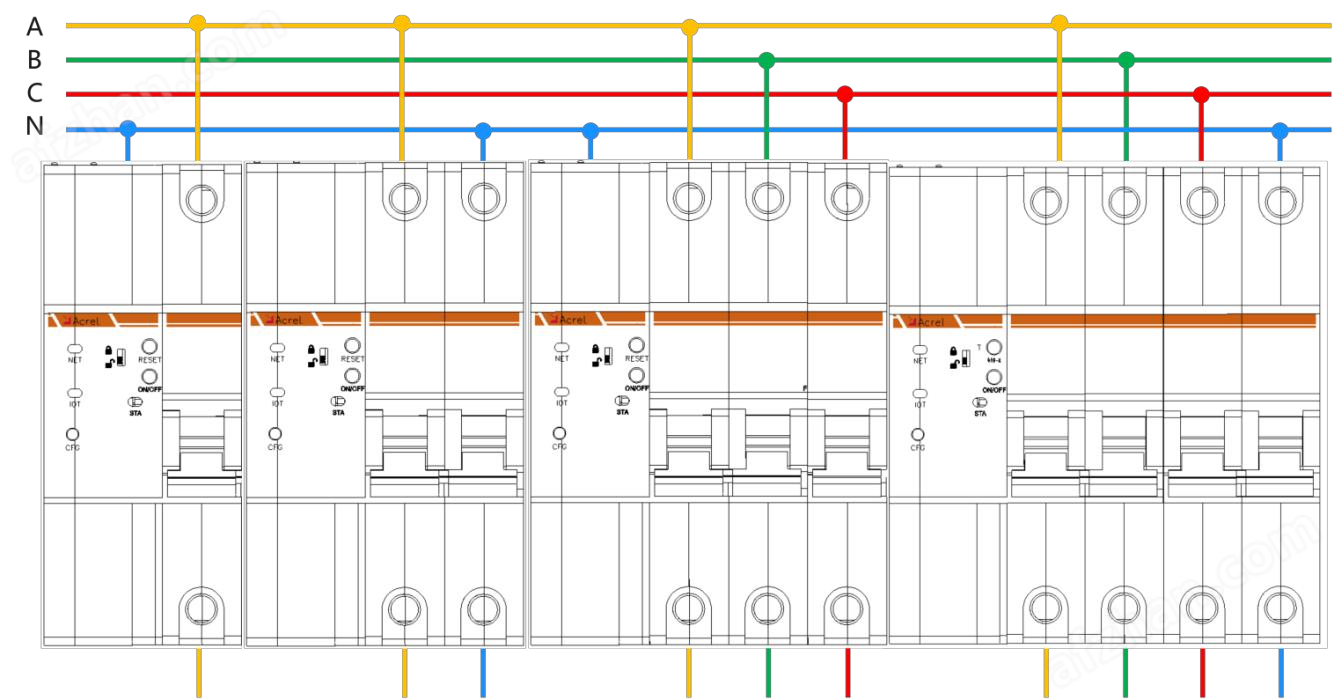 安全用电改造4G通讯32A智能断路器