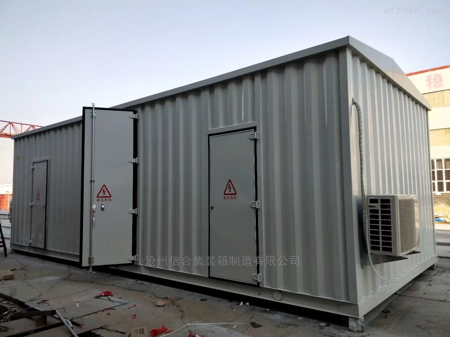 35kv开关柜预制舱,箱式变电站预制箱厂家