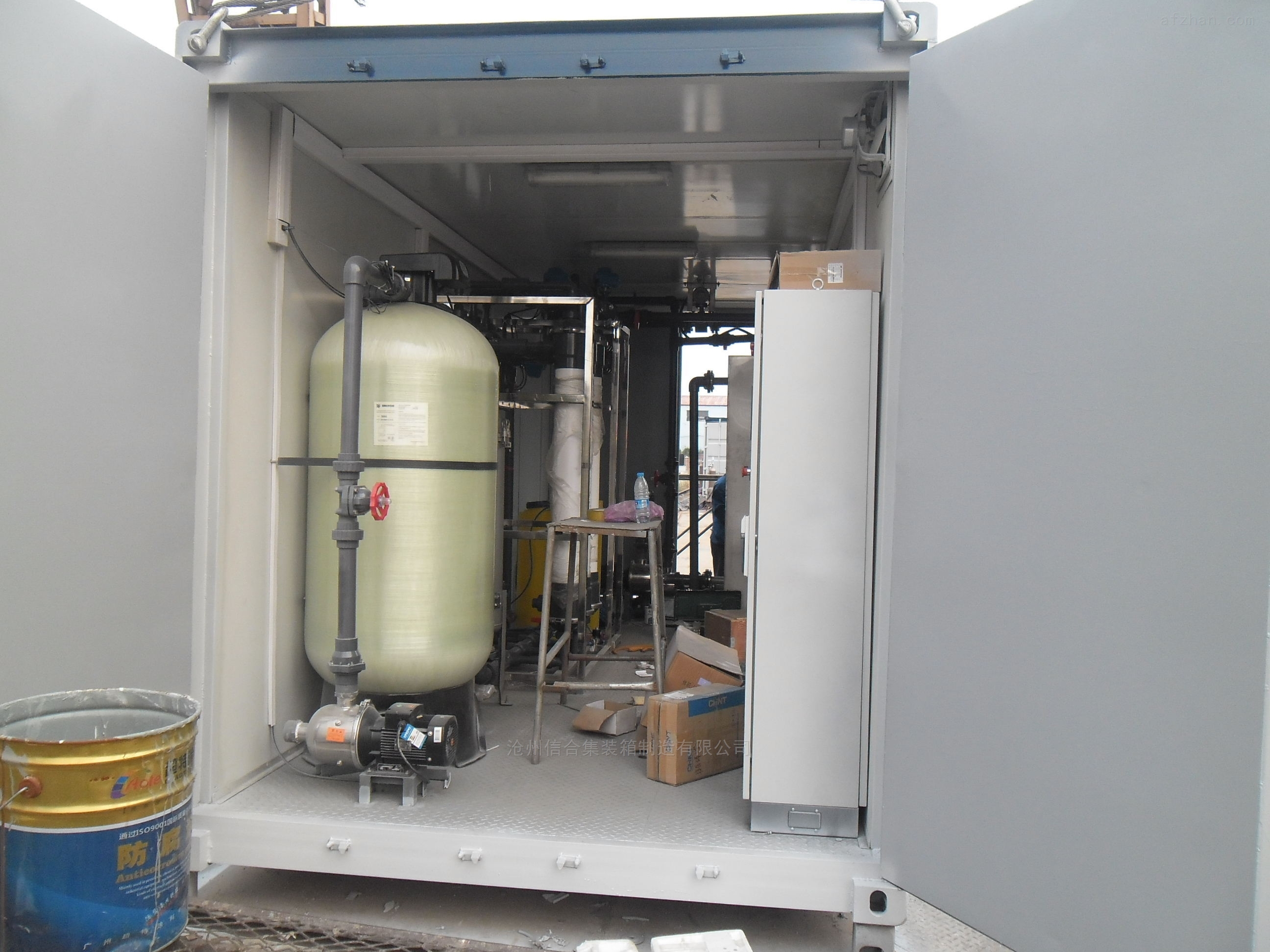 环保设备箱,一体化污水处理设备集装箱