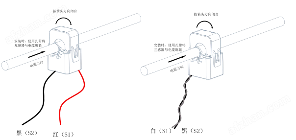 安科瑞UL认证AKH-0.66系列开口式电流互感器